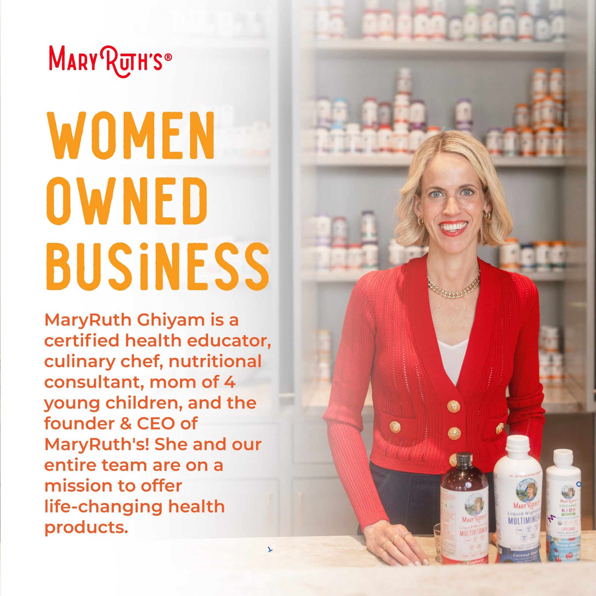 MaryRuth's Megadose Liquid Vitamin C Liposomal | 500 mg Per Serving | Ultra Absorption | Immunity | Antioxidant Support | Collagen Formation | Vegan | Gluten Free | Sugar Free | 7.6 Oz | 30 Servings MARYRUTH'SBuy Supplements Australia