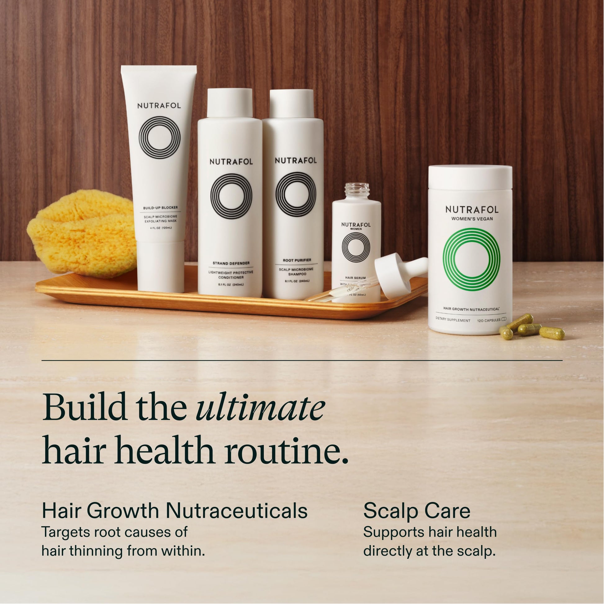 Nutrafol Shampoo, Cleanse and Hydrate Hair and Scalp, Improves Hair Volume, Strength and Texture, Physician-formulated for Thinning Hair, Color Safe, Sulfate Free - 8.1 Fl Oz Bottle NutrafolBuy Supplements Australia