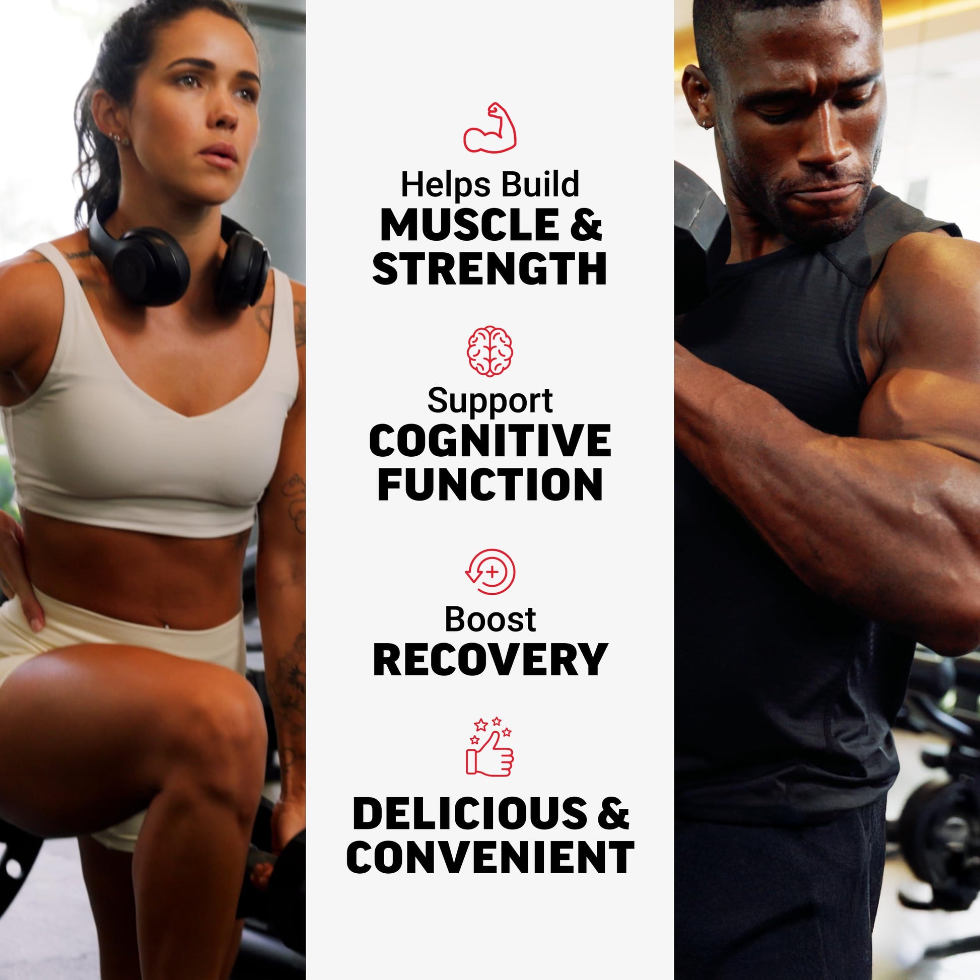 Force Factor Creatine Monohydrate Gummies, NSF Certified, 5g Dose for Men & Women to Support Muscle, Strength, Recovery, Cognitive Health & Memory, Mixed Berry, 150 Gummies Force FactorBuy Supplements Australia