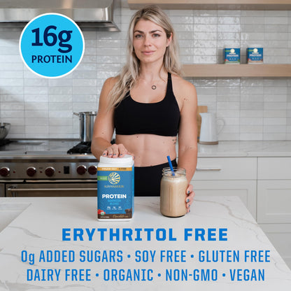 Vegan Protein Powder Plant-based Protein Powder USDA Organic | BCAA Amino Acids SunwarriorBuy Supplements Australia