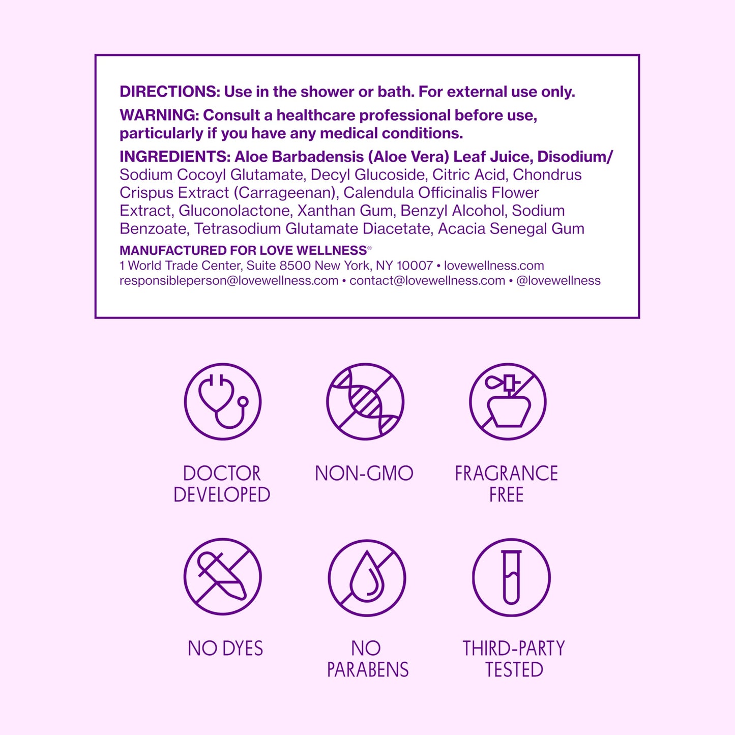 Love Wellness pH Balancing Cleanser | Feminine Vaginal Wash | Fragrance-Free | Vaginal Cleanser for Balanced pH, Intimate Health & Hygiene | Non-Irritating with Aloe Vera for Sensitive Skin | 5 Fl Oz Love WellnessBuy Supplements Australia