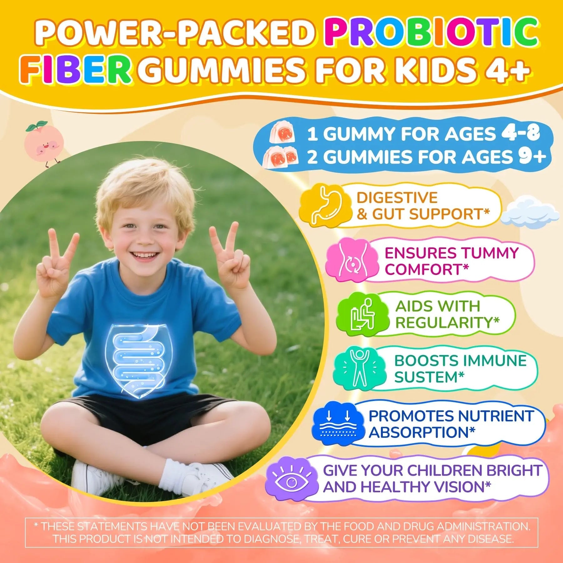 NEVISS Multivitamin for Men & Probiotics for Kids Teen + Veggie & Fruit Fiber Gummies NEVISSBuy Supplements Australia