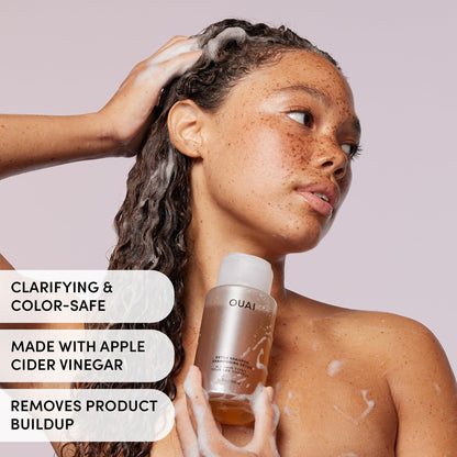 OUAI Detox Shampoo & Fine Hair Conditioner Bundle - Clarifying Shampoo for Build Up, Dirt, Oil, Product and Hard Water & Volumizing Conditioner for Fine Hair (2 Count) OUAIBuy Supplements Australia