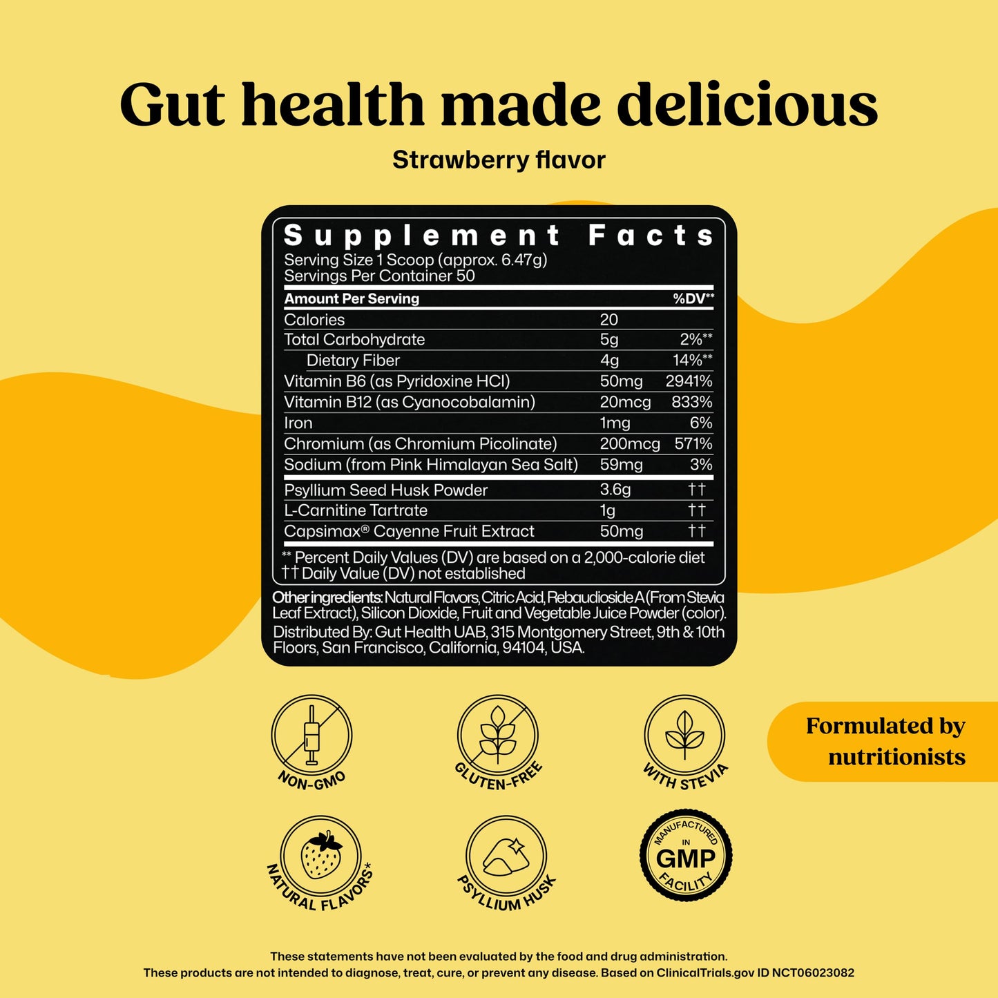 ColonBroom Premium Weight Management Supplement (Strawberry) - Colon Broom Psyllium Husk Fiber Powder Drink - Gluten Free, Non-GMO Colon Cleanse for Bloating Relief & Gut Health, 200 Servings ColonBroomBuy Supplements Australia