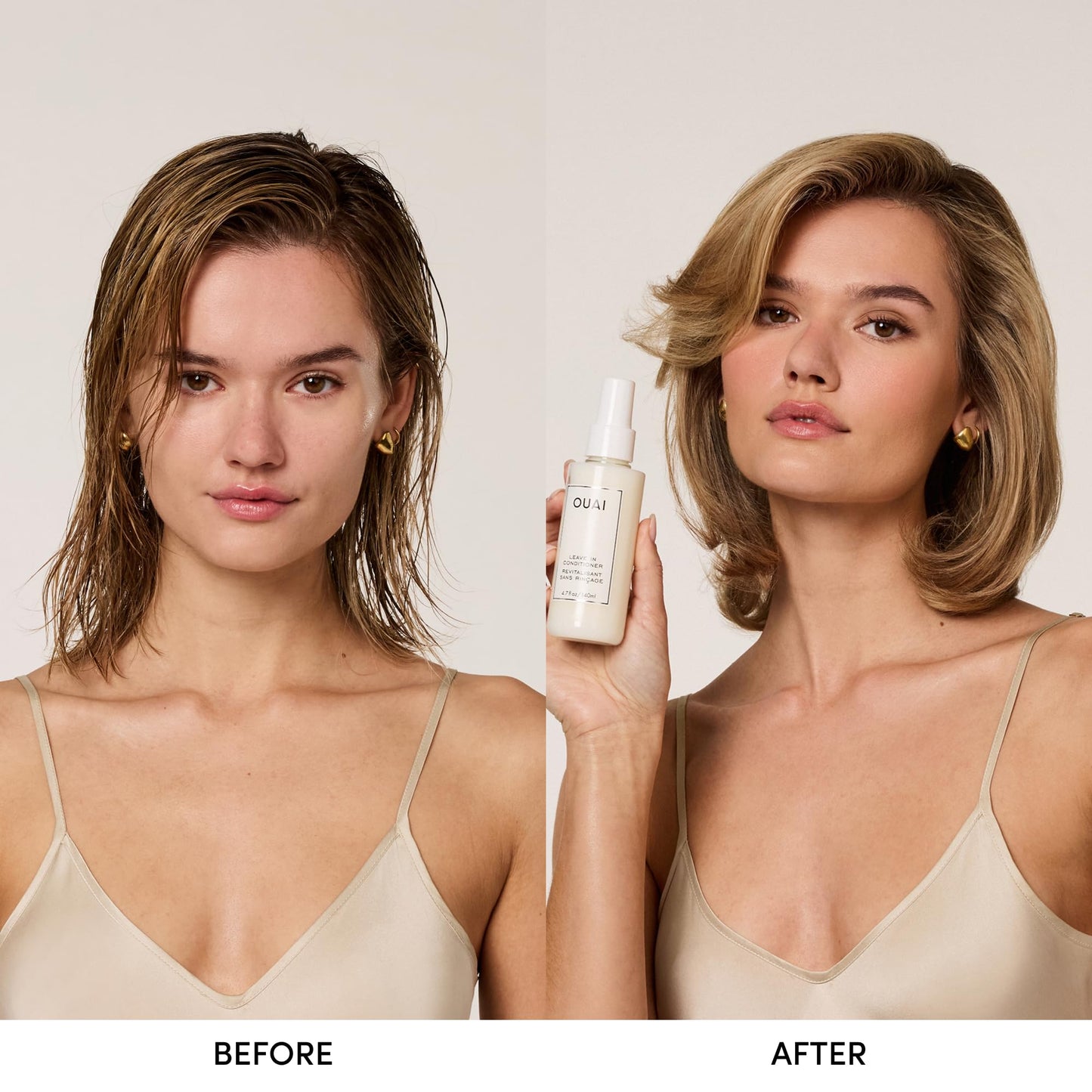 OUAI Leave In Conditioner & Heat Protectant for Hair - Prep Hair for Styling or Use as Detangling Spray to Fight Frizz & Flyaways - No Parabens, Sulfates or Phthalates (4.7 oz) OUAIBuy Supplements Australia