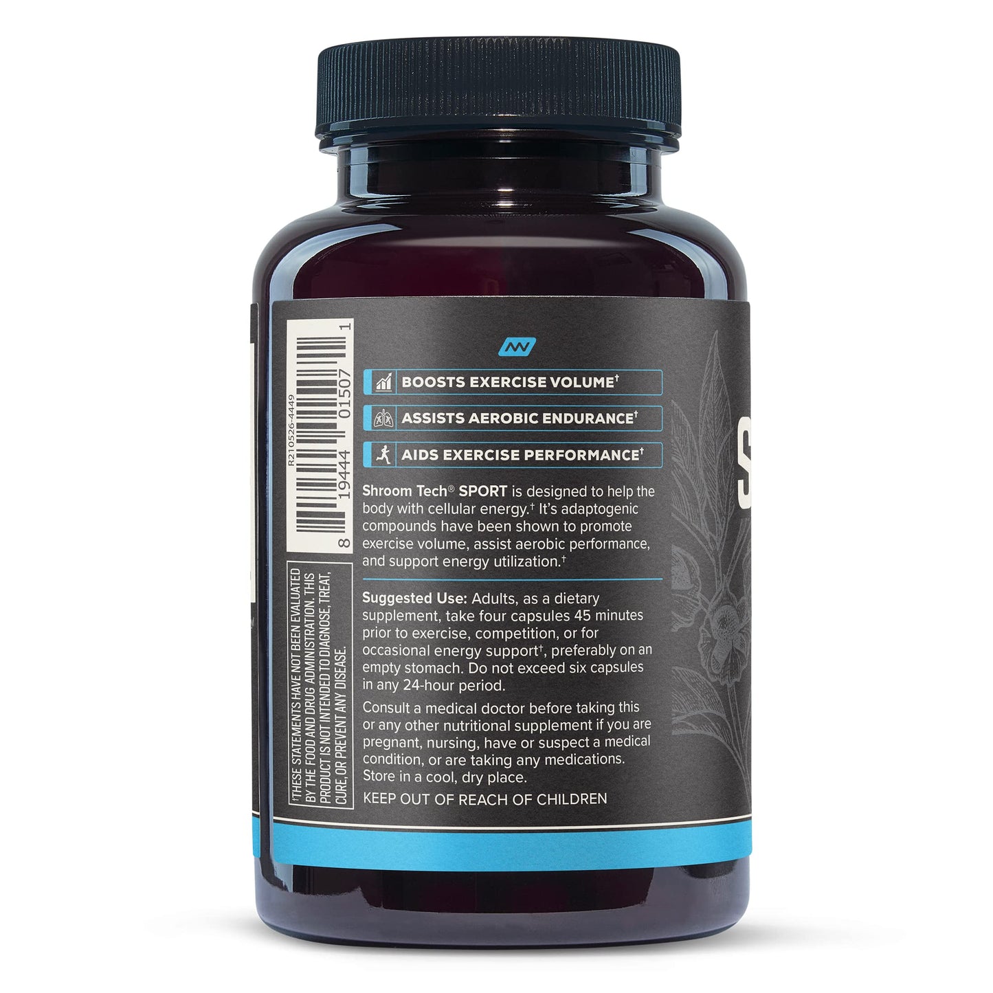 Onnit Shroom TECH Sport (84ct) | All Natural Pre-Workout Supplement with Ashwagandha ONNITBuy Supplements Australia