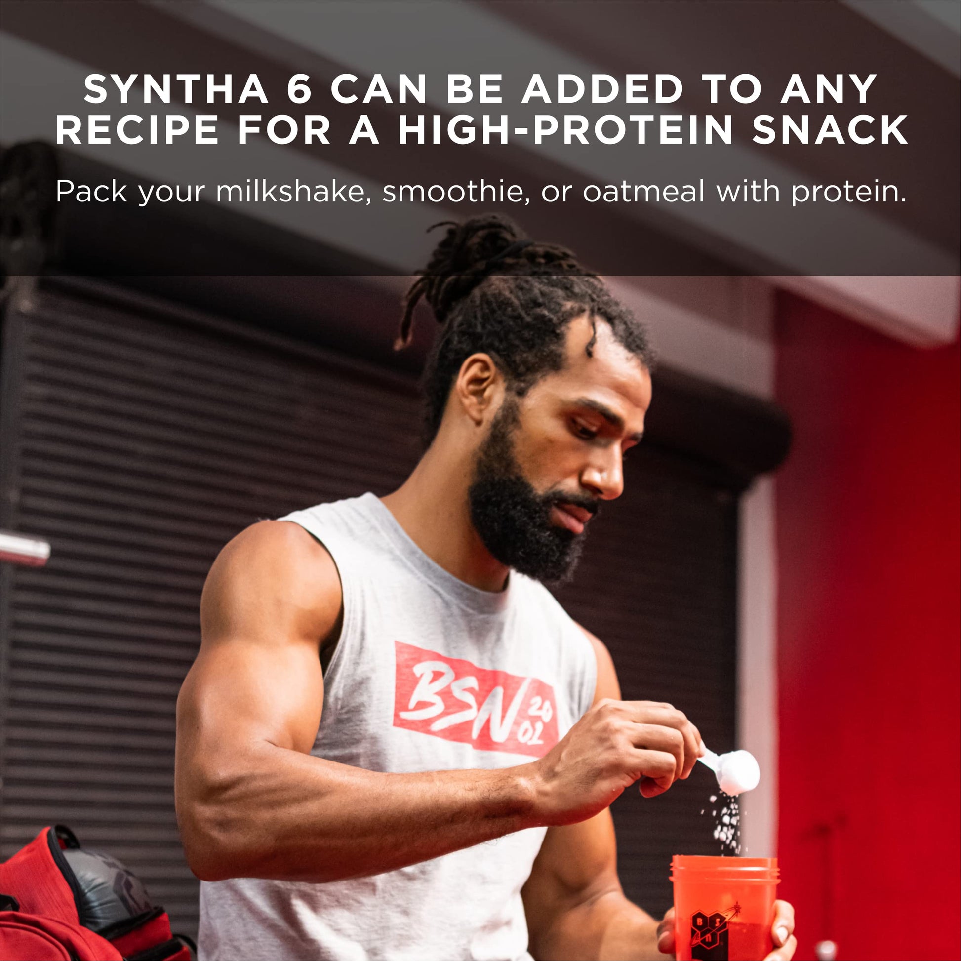 BSN SYNTHA-6 Whey Protein Powder, Strawberry Protein Powder with Micellar Casein BSNBuy Supplements Australia