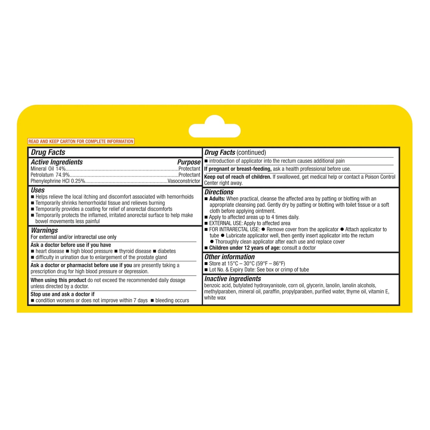 A+Health Hemorrhoid Treatment, Hemorrhoidal Ointment Relieves Symptoms of Burning, Itching, Discomfort, 2 Ounce Tube with Applicator, Reduces Irritation and Pain Relief A+HealthBuy Supplements Australia