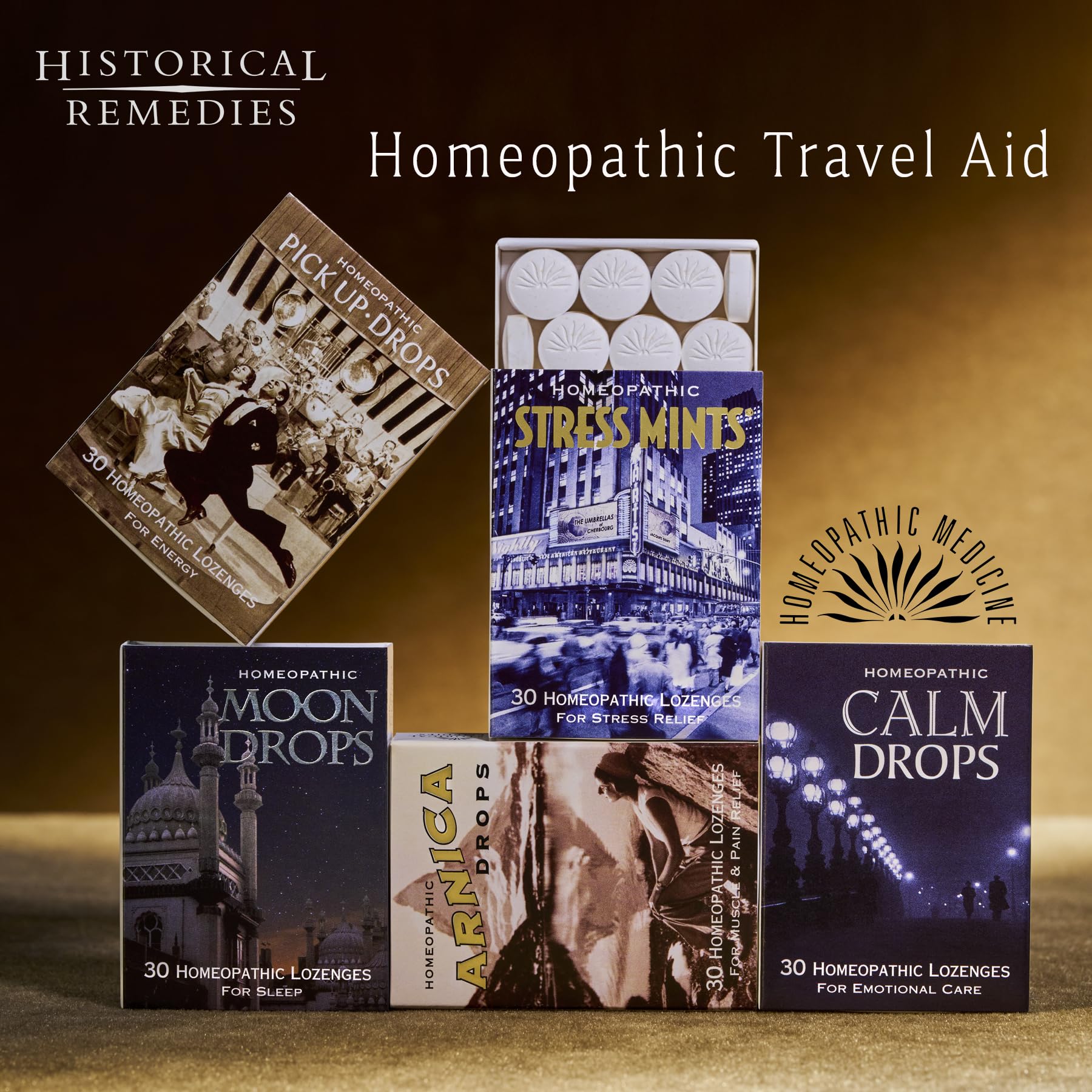 Historical Remedies Calm Drops Homeopathic Lozenges (6 Pack)| Natural Care for Emotional Relief, Vegan & Gluten-Free Organic Vanilla Flavor Drops to Promote Relaxation and a Sense of Calm Historical Remedies buy supplements Au