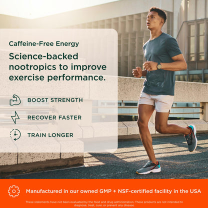 Genius Pre Caffeine-Free Pre Workout Boosted Energy, Focus, Performance Nootropic Formula AlphaSize, Citrulline Malate, CarnoSyn Beta Alanine Endurance, Stamina, Recovery, 20 Servings - Grape Limeade The Genius BrandBuy Supplements Australia