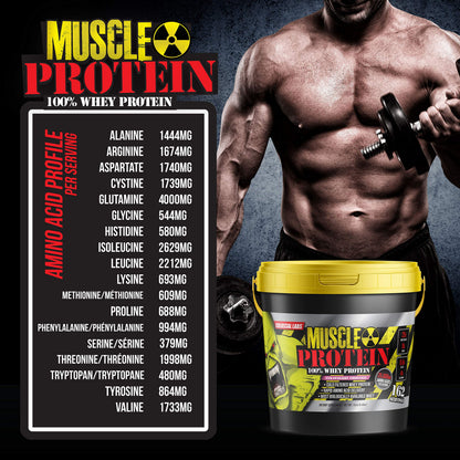 COLOSSAL LABS Muscle Protein Whey Powder [12 lbs/Pack of 1]-Strawberry Protein COLOSSAL LABSBuy Supplements Australia