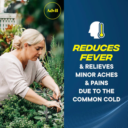 Advil Liqui-Gels Pain Reliever And Fever Reducer, Pain Medicine For Adults With Ibuprofen 200mg For Headache, Backache, Menstrual Pain And Joint Pain Relief - 40 Liquid Filled Capsules AdvilBuy Supplements Australia