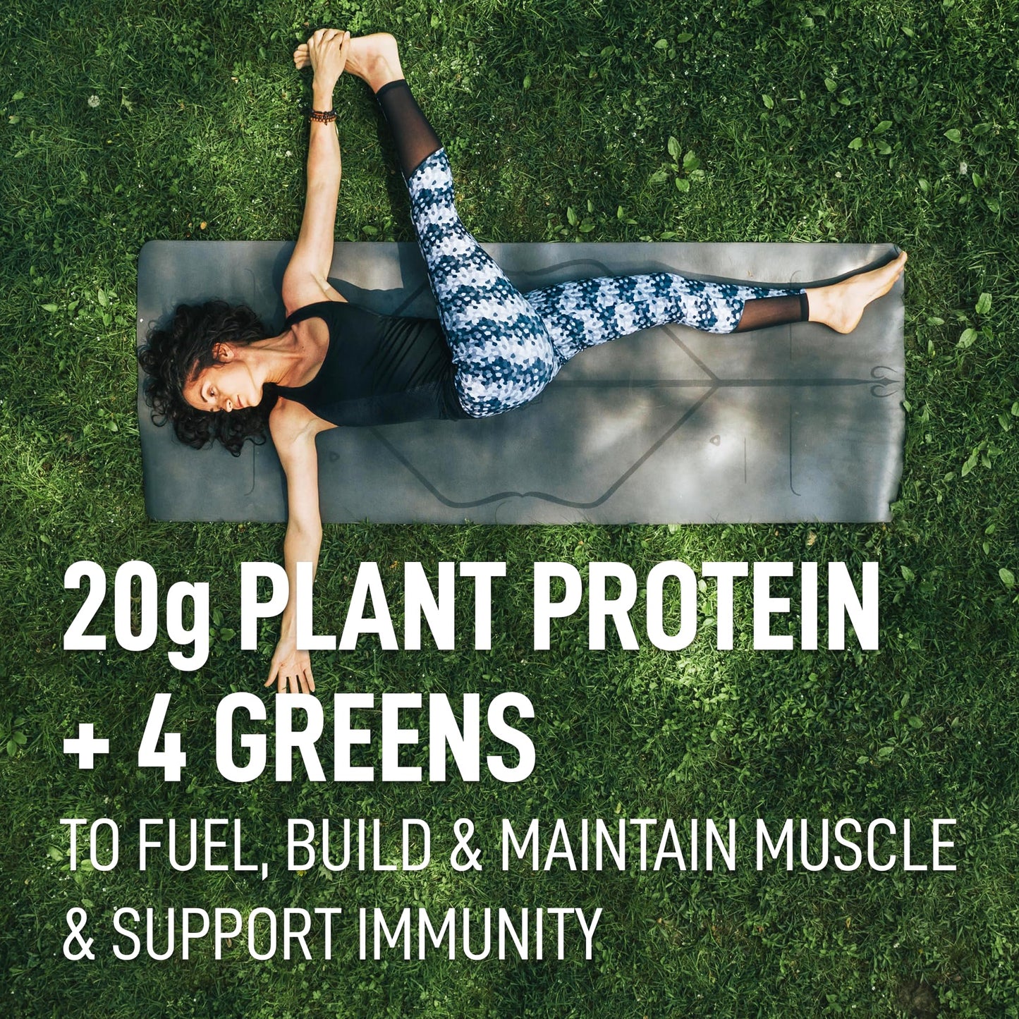 LeanFit Plant-Based Protein & Greens, Natural Berry, 20g Protein, 19 Servings, 1.25 Pound LeanFitBuy Supplements Australia
