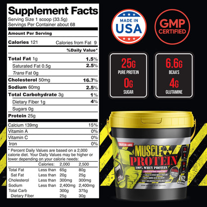COLOSSAL LABS Whey Protein Powder [15 lbs/Pack of 1]–Strawberry Protein, Cold Filtered COLOSSAL LABSBuy Supplements Australia