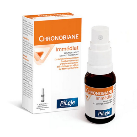 PILEJE - Chronobiane Immediat Spray : Dietary Supplement for Occasional Sleep Difficulties 20 ml