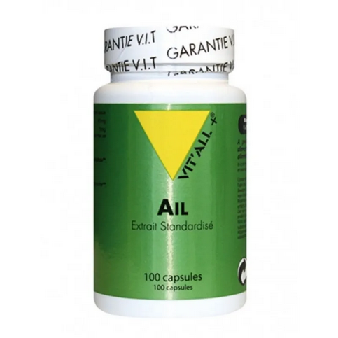Ail 500mg Extrait standardisé 100 capsules VIT'ALL+