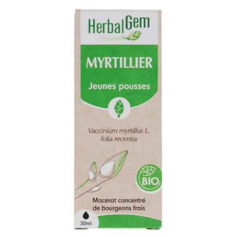Myrtillier BIO Macérat mère Bourgeons Flacon 30 ml HERBALGEM