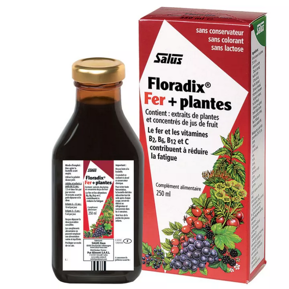 Salus Floradix Iron + Herbs Drinkable Solution