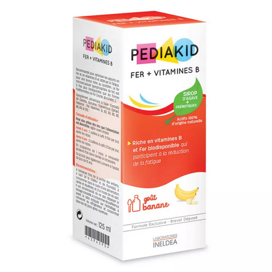 Pediakid Iron + vitamin B syrup children 125 ml