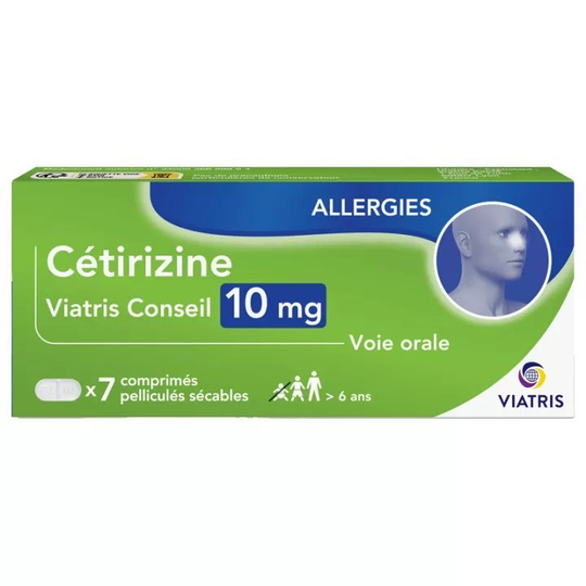 Cetirizine Arrow Conseil® 10 mg - 7 Tablets