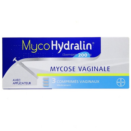 Bayer Mycohydralin 200mg 3 vaginal tablets