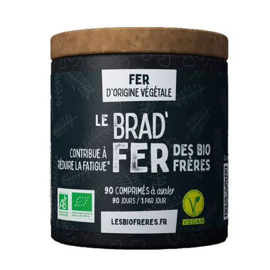 Organic iron - 90 tablets Les Bio Frères