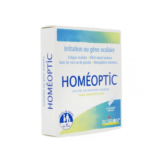 Homeoptic eye irritation and discomfort- BOIRON