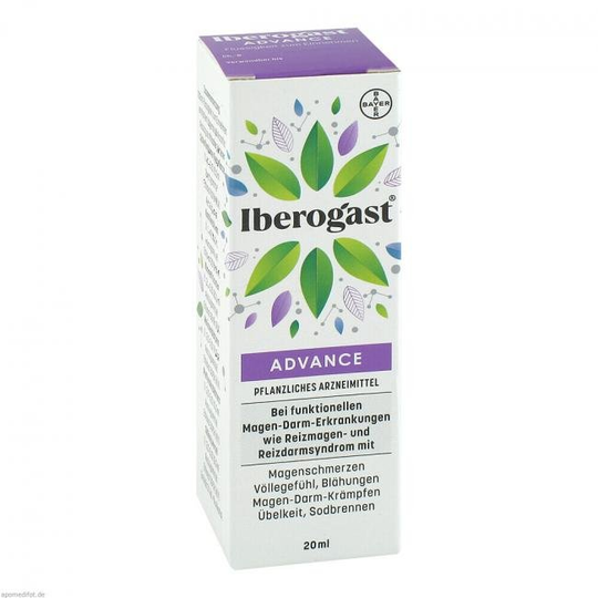 Iberogast Advance 20ml Oral Liquid IBS For Common Gastrointestinal Complaints