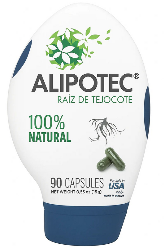 Alipotec Tejocote Root 100% Natural - 90 Caps 3 Month Supply Made in USA