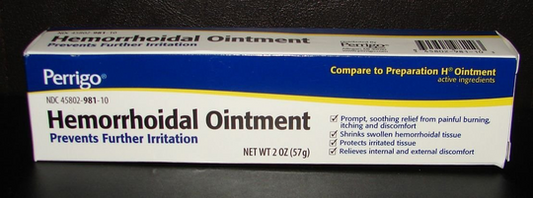 Perrigo Hemorrhoidal Ointment (Compare Preparation H Ointment) 2oz