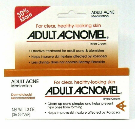 Acnomel Adult Acne Medication Cream - 1.3 oz