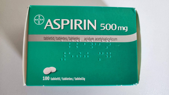 BAYER aspirin 500mg - 100 Tabs - Pain Relief - Made in Germany