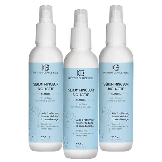 3 x Slimbell Bio-Active Serum For Tighter Thighs And Booty 200ml / 6.7 fl oz