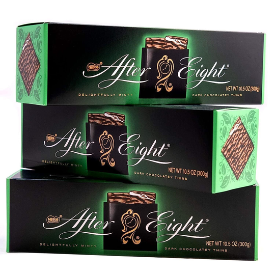 3x Nestle after Eight, Dark Mint Thins 3 x 300G/10.5Oz