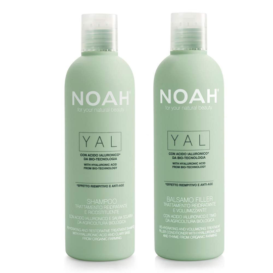 NOAH Yal Thyme + Hyaluronic Acid Shampoo and Conditioner Set - 250 ml / 5 Fl.Oz