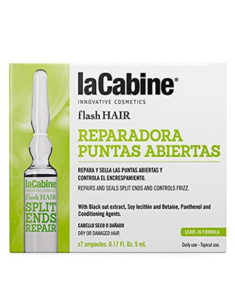 La Cabine Flash Hair Repair Split Ends Controls Frizz Ampoules 7x 5ml/0.17 fl oz