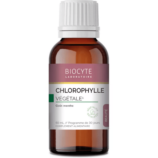 Biocyte Chlorophyle végétale liquid 50 ml - Maple Wellness Supplements