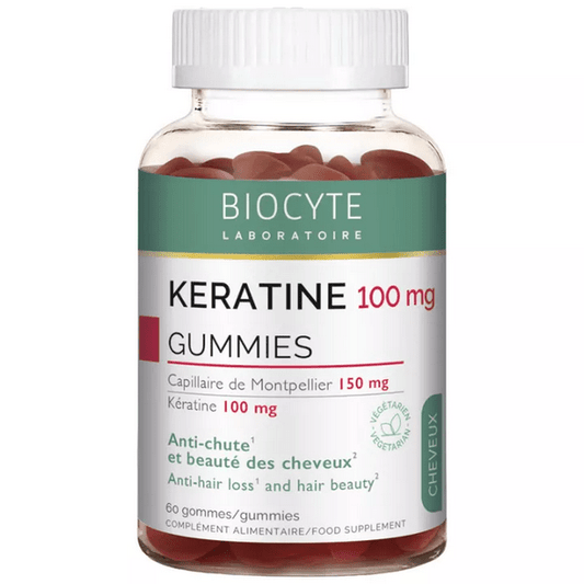 Biocyte Keratin Hair Beauty 60 gummies - Maple Wellness Supplements