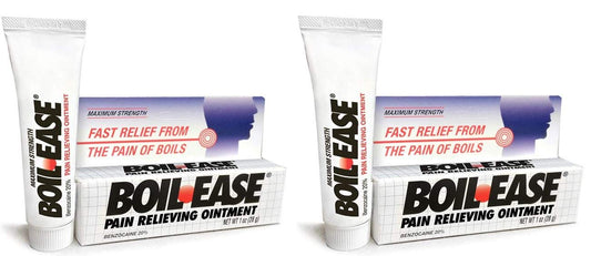 Boil Ease Pain Relieving Ointment, 2 Pack - Maple Wellness Supplements