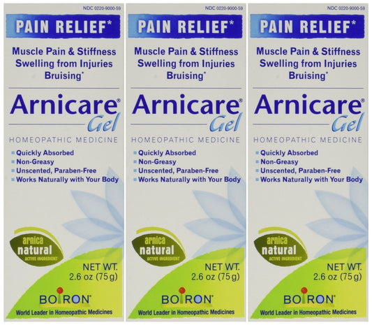Boiron Arnicare Arnica Gel, 2.6 Ounce (Pack of 3) - Maple Wellness Supplements