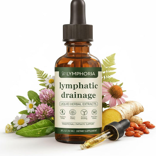 BUN BONS Lymphoria Lymphatic Drainage Wellness Drops, Natural Herbal Blend for Lymphatic System Support, Vegan & Non-GMO, 1 Fl Oz (1) (1) - Maple Wellness Supplements