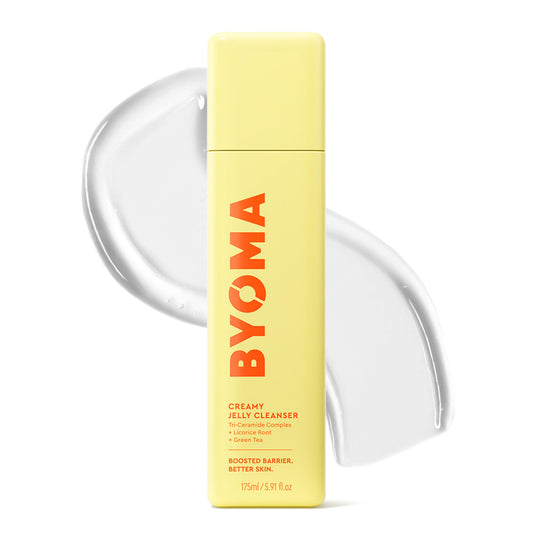 BYOMA Creamy Jelly Cleanser - Hydrating Facial Cleanser for Skin Barrier Repair -Tri-Ceramide Face Wash for Sensitive Skin & All Skin Types - Maple Wellness Supplements