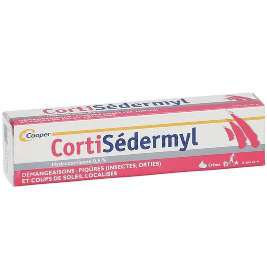Cortisedermyl 0.75% cream 15g - Itchy insect bites - COOPER - Maple Wellness Supplements