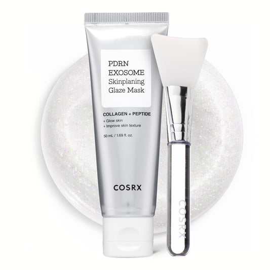 COSRX PDRN EXOSOME Glaze Wrapping Mask with SALMON DNA PDRN, Instant Glow, Easy Peel-Off Overnight Mask for Glass Skin, Firmness, Elasticity & Skin Texture Care, Mothers day gift, Korean Skin Care - Maple Wellness Supplements