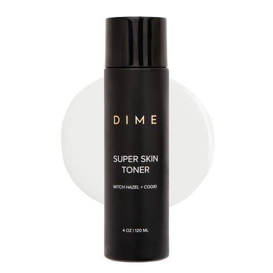 DIME Beauty Super Skin Toner, Alcohol-Free Witch Hazel Toner, Hydrating for Face with Aloe Vera and Cucumber Extract, 4 oz / 120 ml - Maple Wellness Supplements
