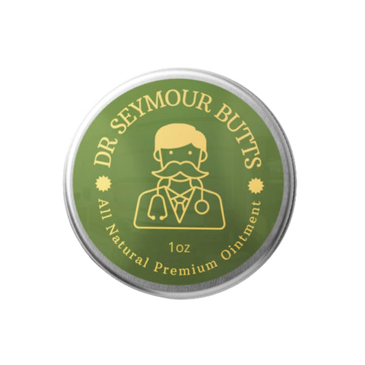 Dr. Seymour Butts All-Natural Hemorrhoid Care Cream – with 10 Botanicals Including Witch Hazel, Calendula & Horse Chestnut – Soothing Relief for Burning, Itching & Irritation. - Maple Wellness Supplements