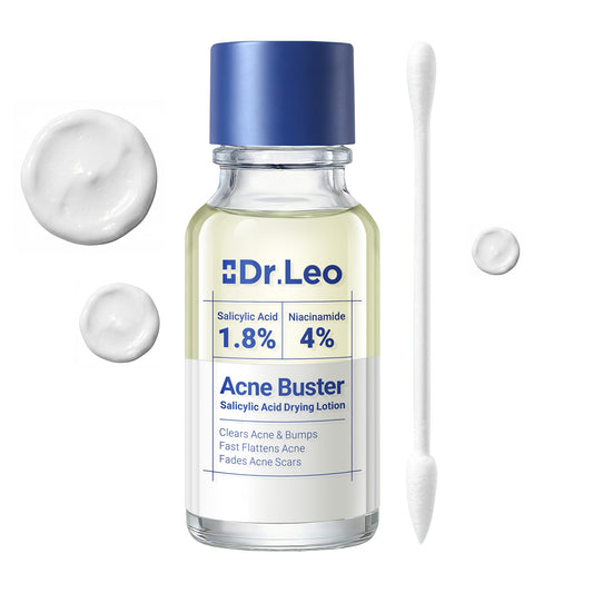 Dr.Leo 1.8% Salicylic Acid Spot Serum, Acne Treatment for Acne-Prone Sensitive Skin | Niacinamide, Fast Pimple Relief, Fades Acne Marks - Maple Wellness Supplements