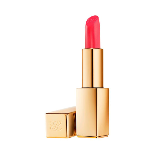 Estée Lauder Pure Color Long Lasting Cream Lipstick for Women with Cream Finish | Plumping & Nourishing, 0.12 Ounce, 320 Defiant Coral - Maple Wellness Supplements