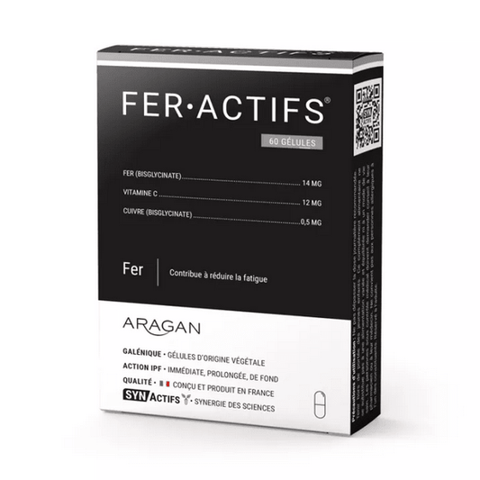 Feractifs Synactifs Fer Biodisponible 60 Capsules - Maple Wellness Supplements