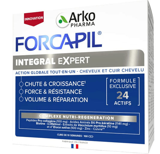 Forcapil Integral Expert Hair Loss, Growth, Strength and Repair 168 capsules - Maple Wellness Supplements